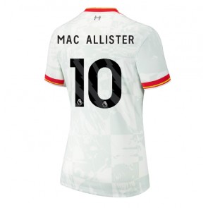 Liverpool Alexis Mac Allister #10 Dámské Alternativní Dres 2024-25 Krátký Rukáv